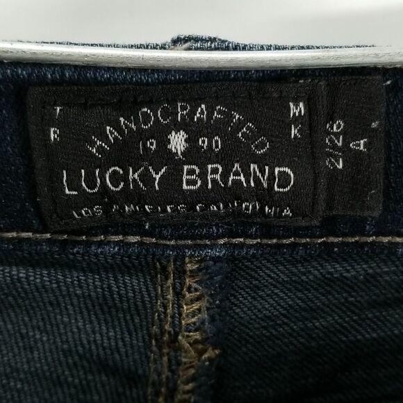 Lucky Brand Jeans Women's Size 26 Bridgette Skinny Blue Mid-Rise 5 Pocket Denim - Picture 7 of 12